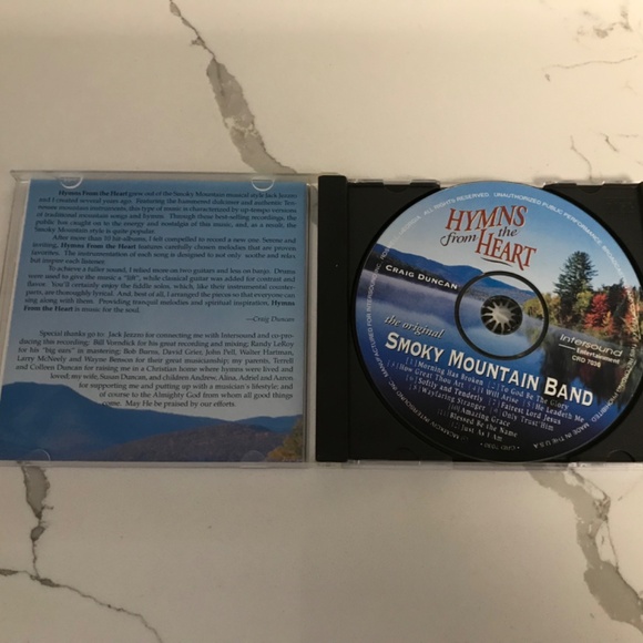 Hymns From The Heart Craig Duncan and The Smoky Mountain Band Music CD - Picture 3 of 3